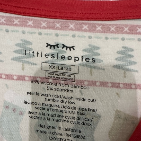 Little Sleepies Fair Isle Pajamas - Picture 5 of 6